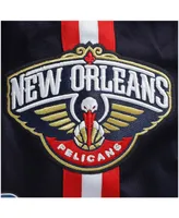 Men's Navy New Orleans Pelicans Chenille Shorts