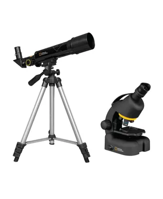 National Geographic Tele Microscope Combo Set