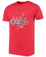 Big Boys and Girls Tom Wilson Red Washington Capitals Player Name Number T-shirt