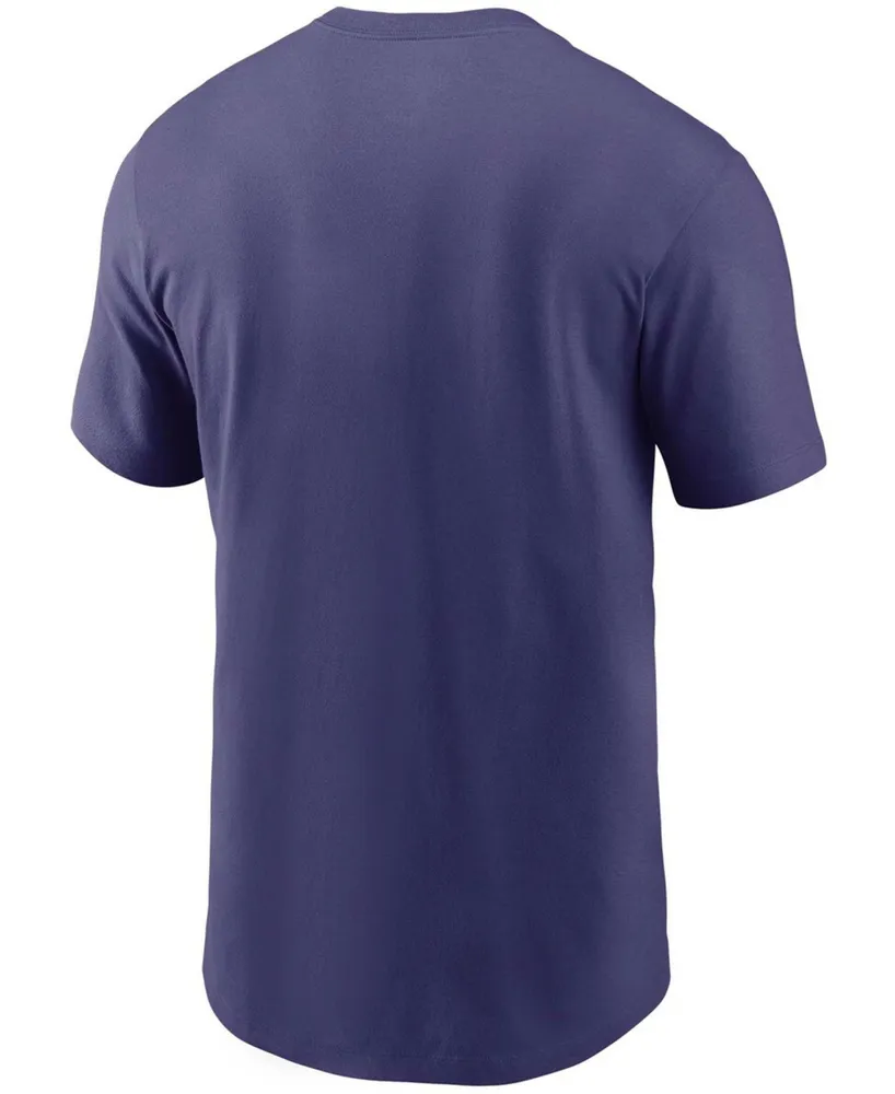 Men's Nike Purple Baltimore Ravens Primary Logo T-shirt