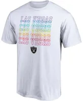 Men's White Las Vegas Raiders City Pride T-shirt