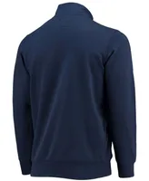 Men's Navy Tennessee Titans Heisman Quarter-Zip Jacket