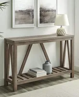 52" Modern Farmhouse Entryway Table