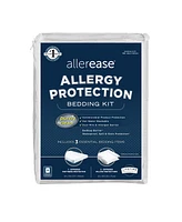 AllerEase The Bedroom Mattress Protector and Pillow Protector 3 Piece Set