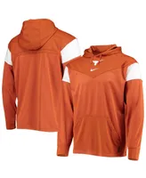 Men's Texas Orange Longhorns Sideline Jersey Pullover Hoodie