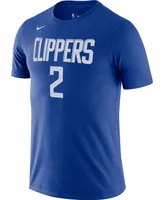 Men's Kawhi Leonard Royal La Clippers Diamond Icon Name Number T-shirt