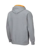 Men's Heathered Gray Tennessee Volunteers Arch Logo 3.0 Full-Zip Hoodie