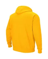 Men's Gold Iowa State Cyclones Arch Logo 3.0 Pullover Hoodie