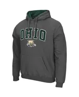 Colosseum Men's Ohio Bobcats Arch and Logo Pullover Hoodie