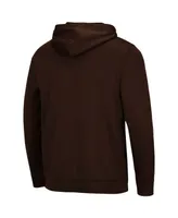 Men's Brown Wyoming Cowboys Lantern Pullover Hoodie