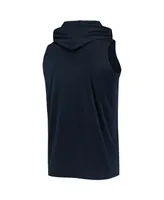 Men's Navy St. Louis Cardinals Sleeveless Pullover Hoodie