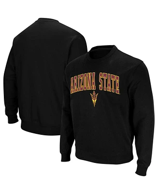 Colosseum Men's Arizona State Sun Devils Arch & Logo Pullover Sweatshirt