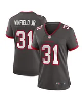 Nike Women's Antoine Winfield Jr. Pewter Tampa Bay Buccaneers Game Jersey