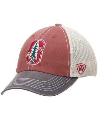 Men's Cardinal and Gray Stanford Cardinal Offroad Trucker Adjustable Hat