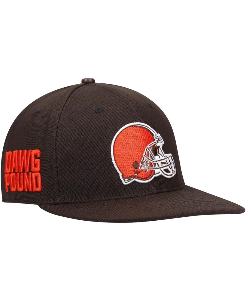 Men's Brown Cleveland Browns Logo Ii Snapback Hat