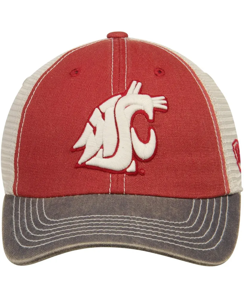 Men's Crimson and Tan Washington State Cougars Offroad Trucker Hat
