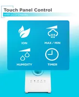 Black & Decker 5.5L Ultrasonic Humidifier Remote Ctrl - White
