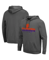 Men's Charcoal Clemson Tigers Lantern Pullover Hoodie