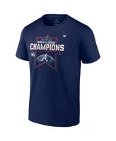 Men's Navy Atlanta Braves 2021 World Series Champions Locker Room T-shirt