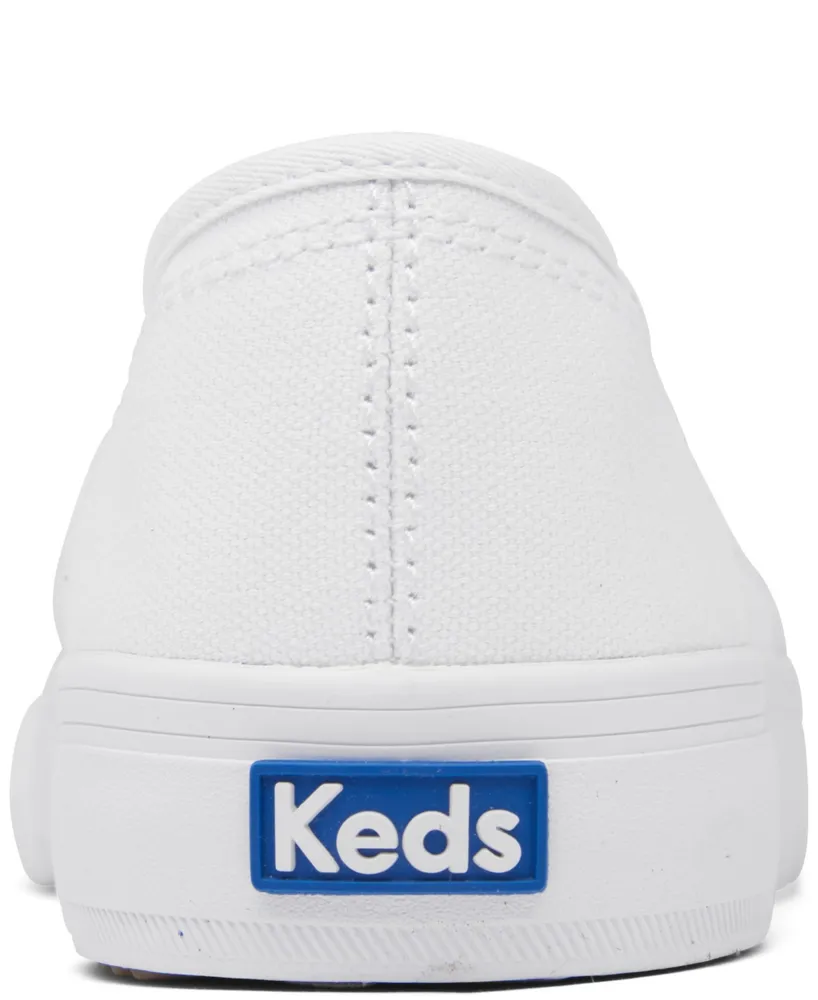 Keds Women's Double Decker Canvas Slip-On Casual Sneakers from Finish Line