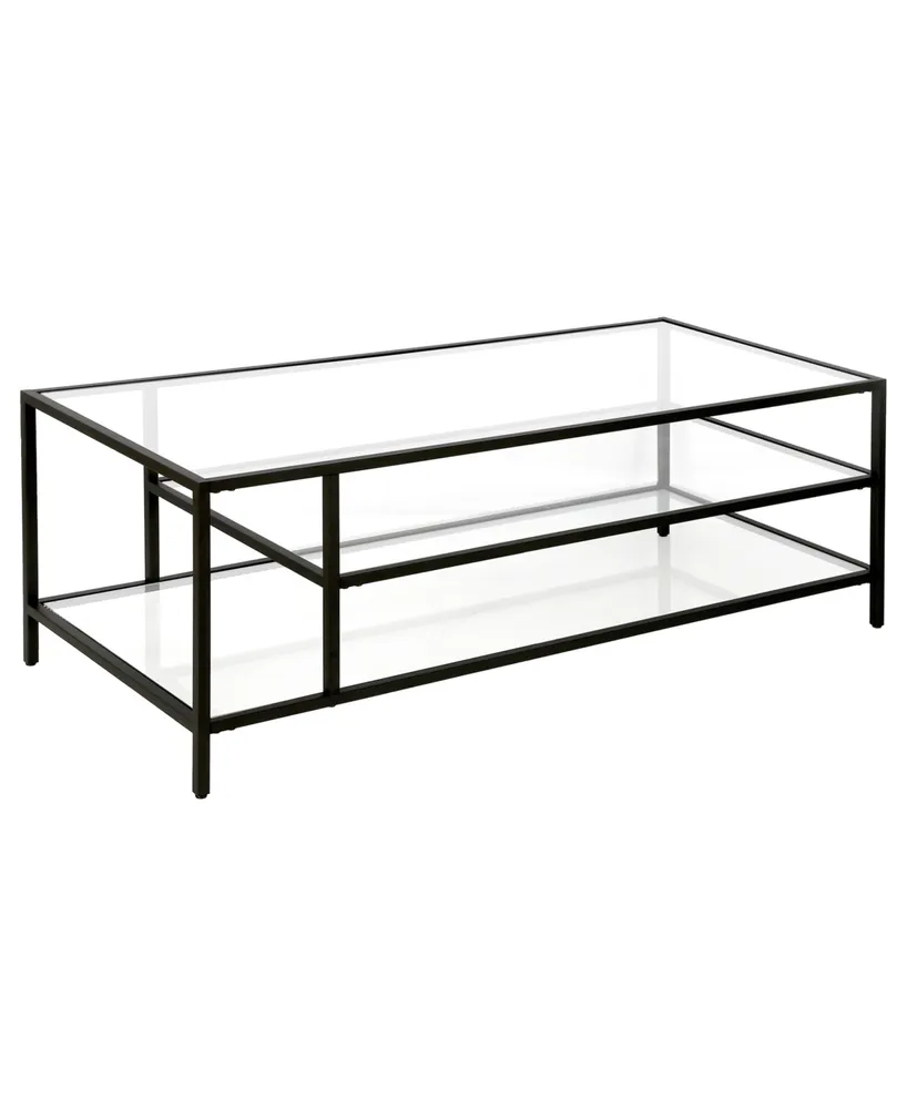 Winthrop Coffee Table with Shelves