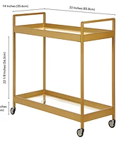Cooper Bar Cart, 33" x 14"