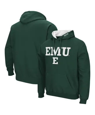 Men's Eastern Michigan Eagles Arch and Logo Pullover Hoodie