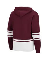 Men's Maroon Mississippi State Bulldogs Lace Up 3.0 Pullover Hoodie