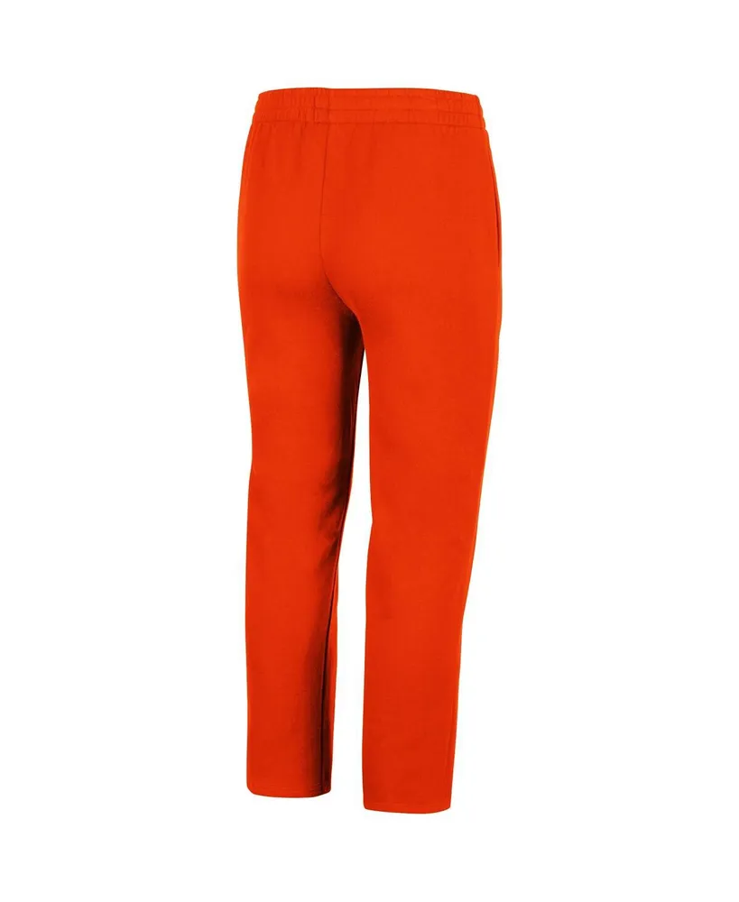 Men's Orange Clemson Tigers Fleece Pants