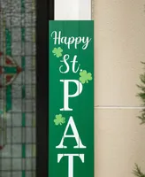 Glitzhome 60" Wooden St. Patrick's Porch Sign