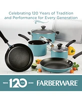 Farberware Cookstart 3-Qt. Aluminum DiamondMax Nonstick Saucepan & Straining Lid