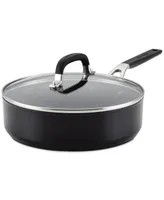 KitchenAid Hard Anodized Nonstick 3 Quart Saute Pan with Lid