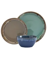 Tabletops Gallery Tucson Dinnerware, Set of 12