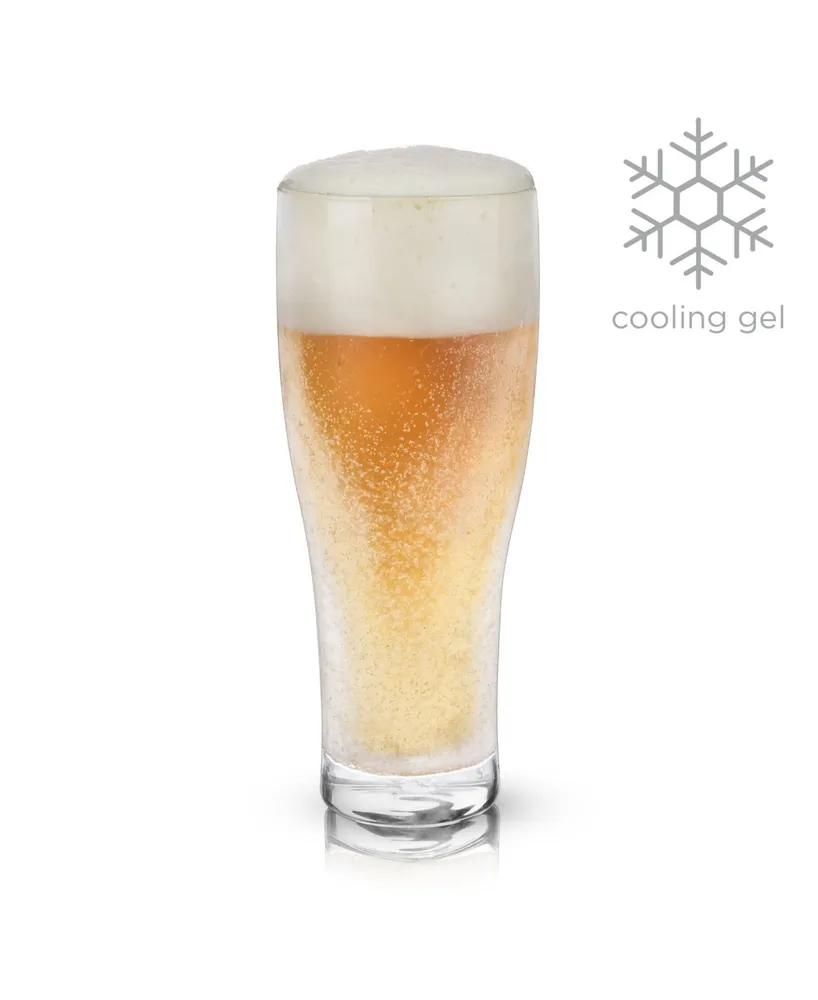 Viski Glacier Double Walled Chilling Beer Glass