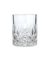 Viski Admiral Crystal Tumblers, Set of 2, 9 Oz