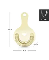 Viski Gold-Tone Hawthorne Strainer