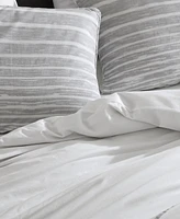 Kenneth Cole New York Abstract Stripe Duvet Cover Set, King