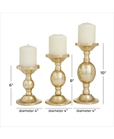 Transitional Candle Holders, Set of 3