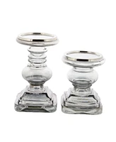 Traditional Candle Holders, Set of 2