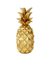 Traditional Decorative Pineapple, 14" x 6" - Gold