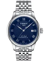 Tissot Men's Le Locle Powermatic 80 Automatic Stainless Steel Bracelet Watch 39.3mm