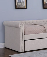 Tufted Daybed with Trundle