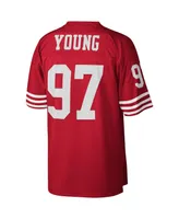 Men's Bryant Young Scarlet San Francisco 49ers 1994 Legacy Replica Jersey