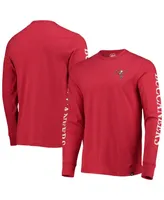 Men's Red Tampa Bay Buccaneers Franklin Long Sleeve T-shirt