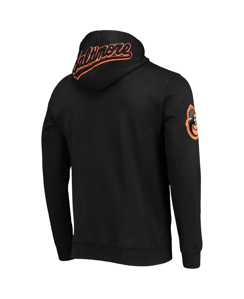 Men's Black Baltimore Orioles Team Logo Pullover Hoodie