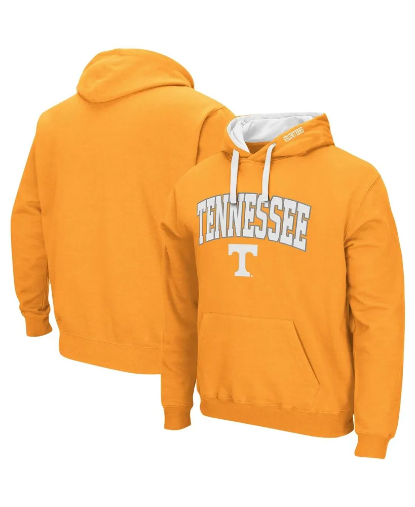 Men's Colosseum Tennessee Orange Volunteers Big and Tall Arch & Logo 2.0 Pullover Hoodie