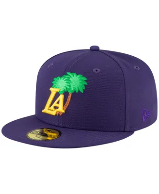 Men's Purple Los Angeles Lakers Icon 59FIFTY Fitted Hat