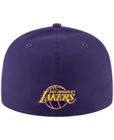 Men's Purple Los Angeles Lakers Icon 59FIFTY Fitted Hat