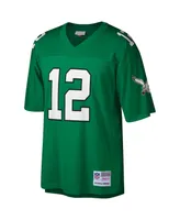 Men's Randall Cunningham Kelly Green Philadelphia Eagles Big and Tall 1990 Retired Player Replica Jersey