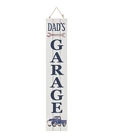 Glitzhome 42" Double Sided Wooden Porch Mother's Day and Father's Day Decor